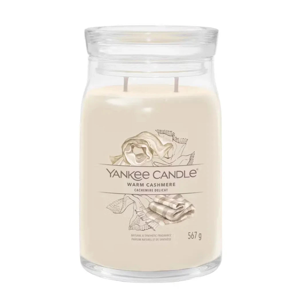 Yankee Candle Large Signature Warm Cashmere 567g