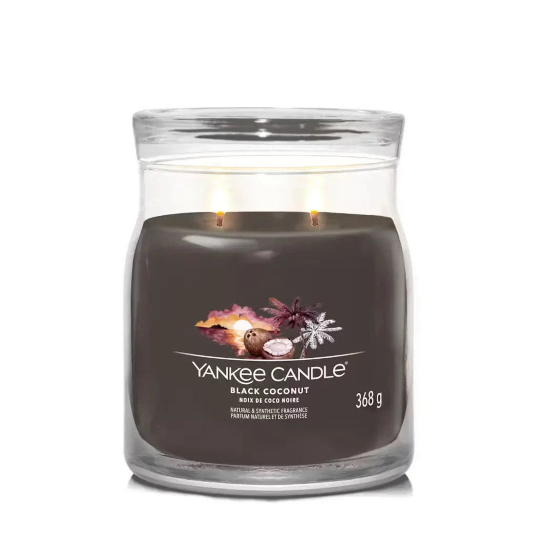 Yankee Candle Med Signature Black Coconut 368g