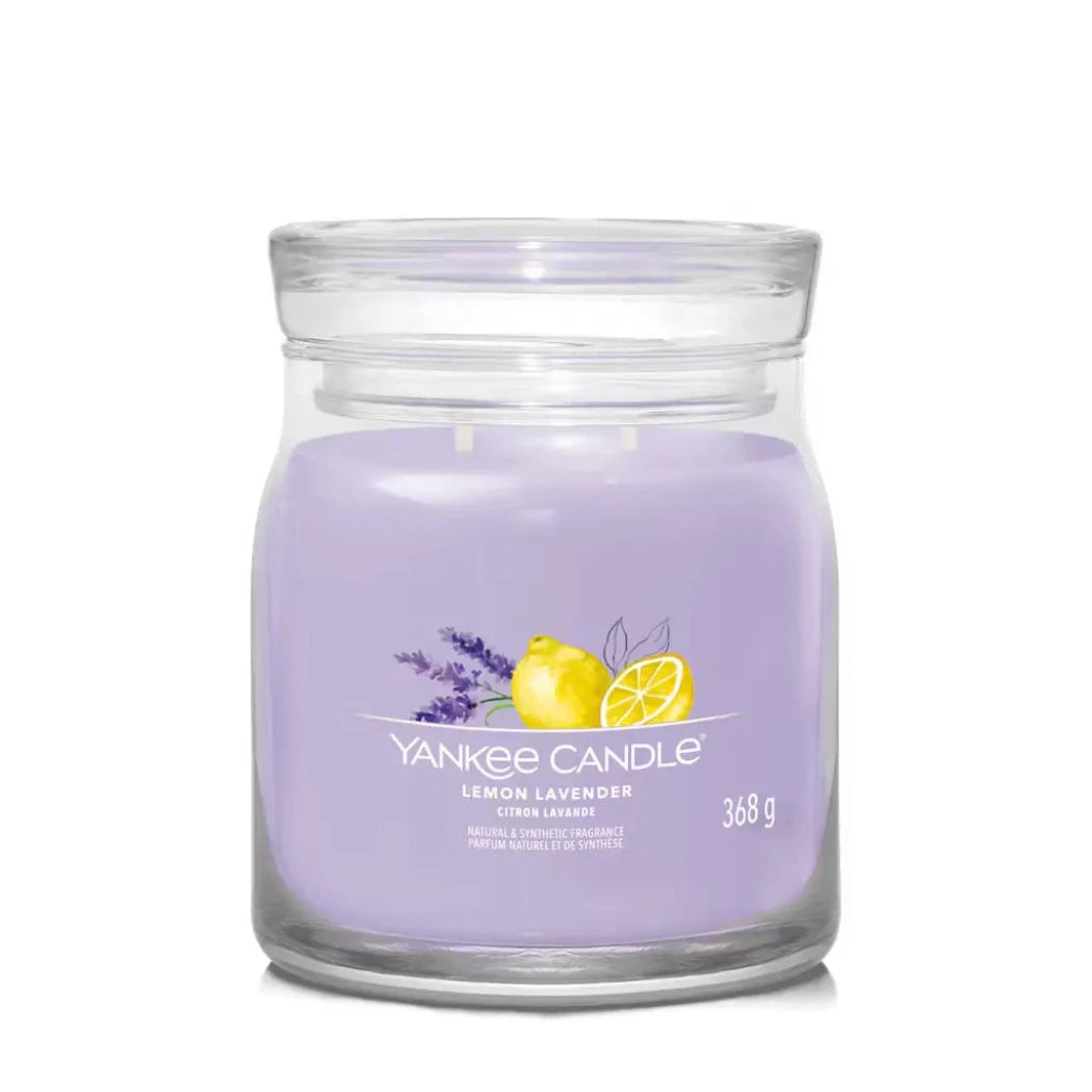 Yankee Candle Med Signature Lemon Lavender 368g