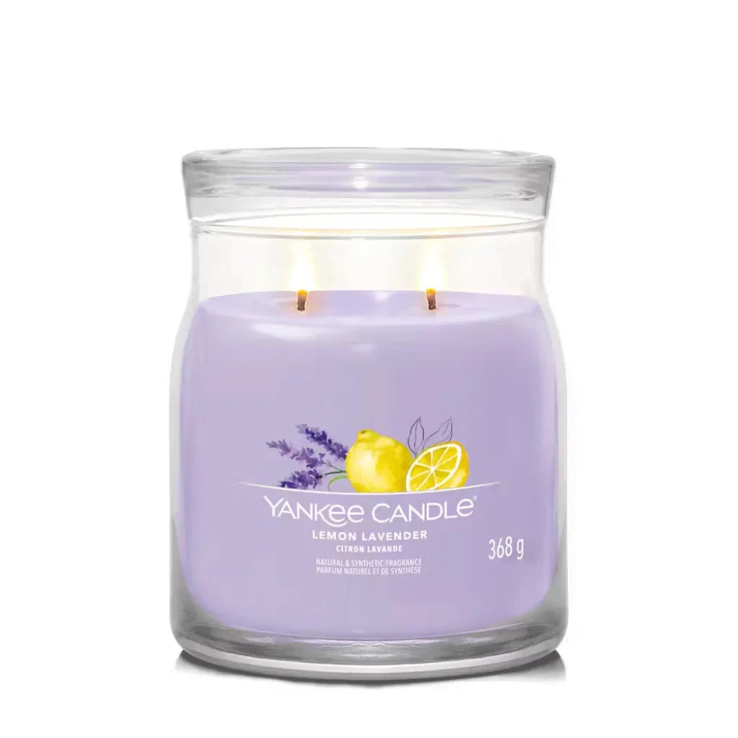 Yankee Candle Med Signature Lemon Lavender 368g