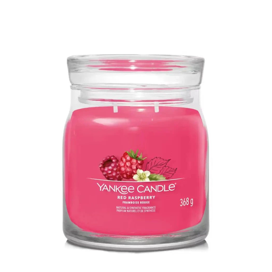 Yankee Candle Med Signature Red Raspberry 368g