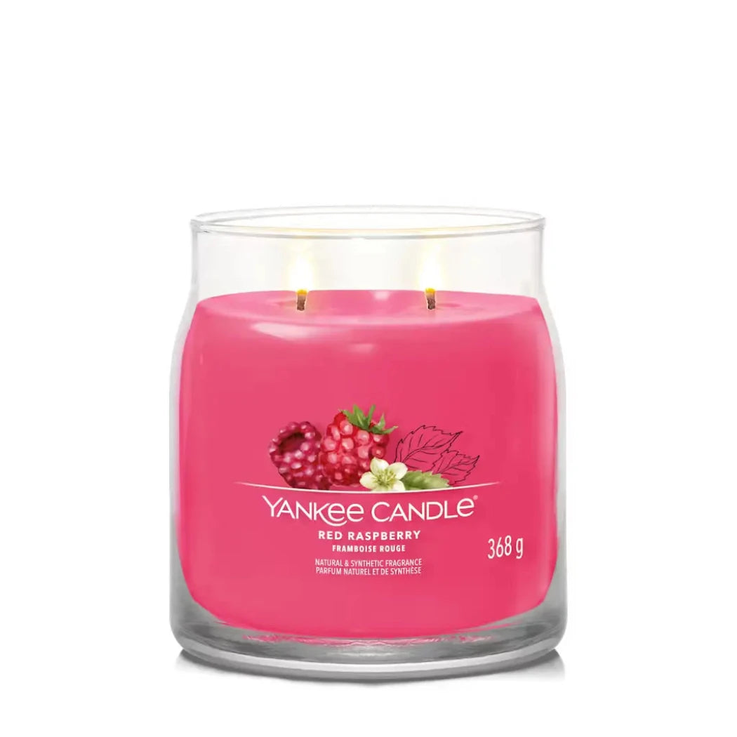 Yankee Candle Med Signature Red Raspberry 368g 