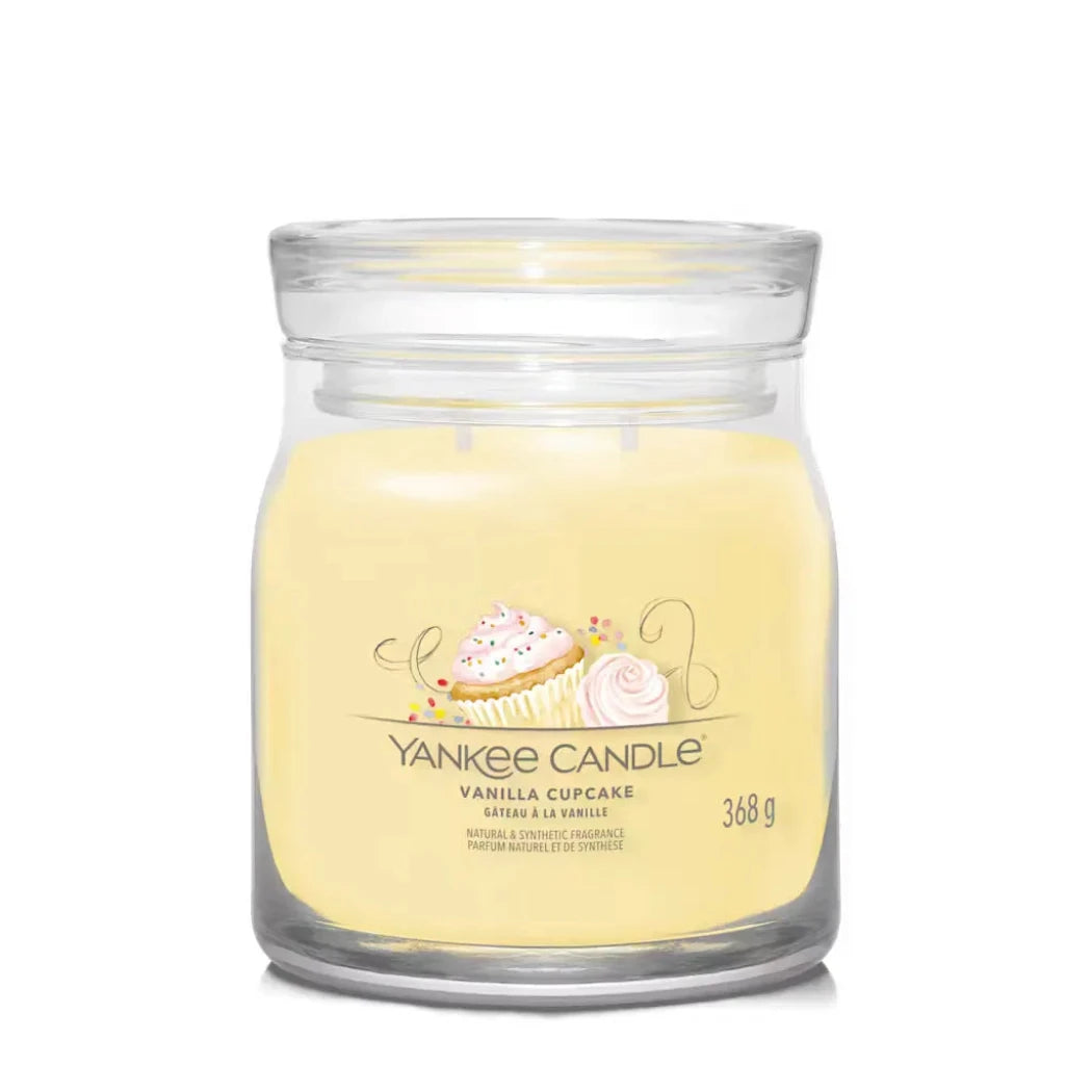Yankee Candle Med Signature Vanilla Cupcake 368g