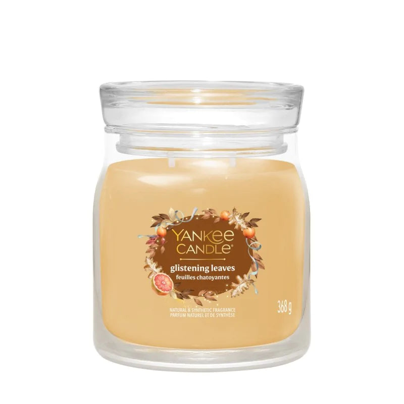 Yankee Candle Medium Signature Glistening Leaves