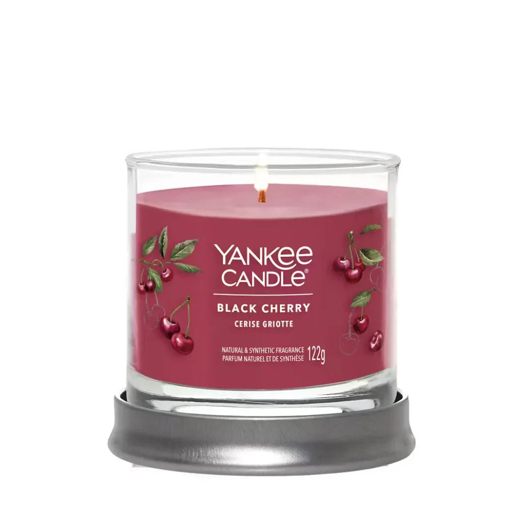 Yankee Candle Tumbler Black Cherry 122g