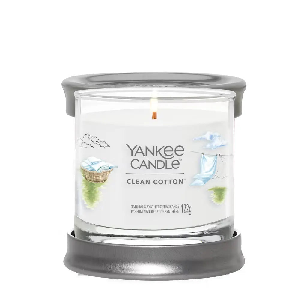 Yankee Candle Tumbler Clean Cotton 122g