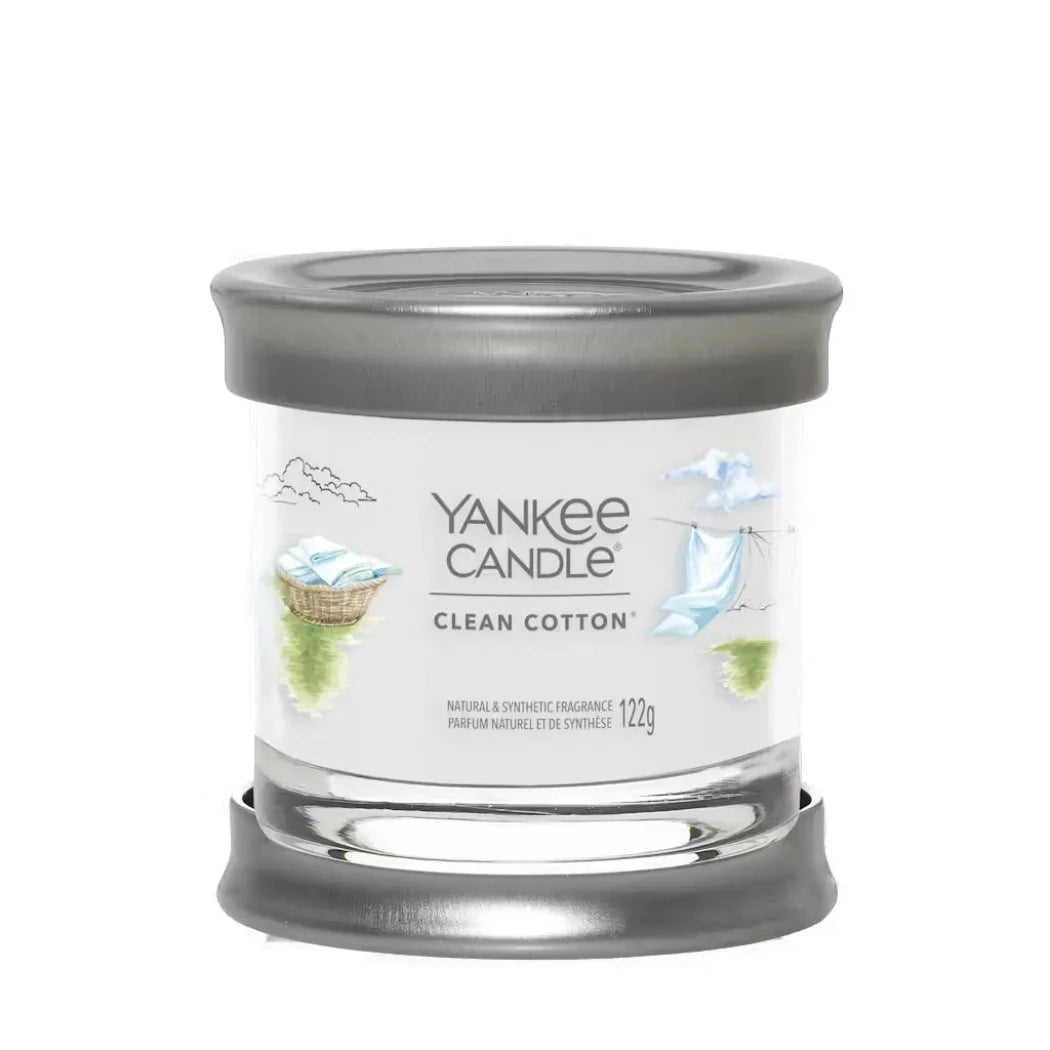 Yankee Candle Tumbler Clean Cotton 122g