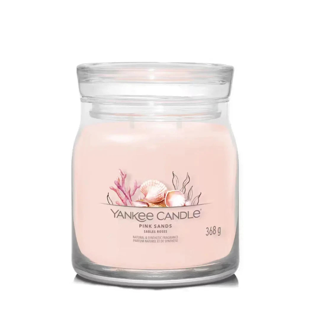 Yankee Candles Med Signature Pink Sands™ 368g