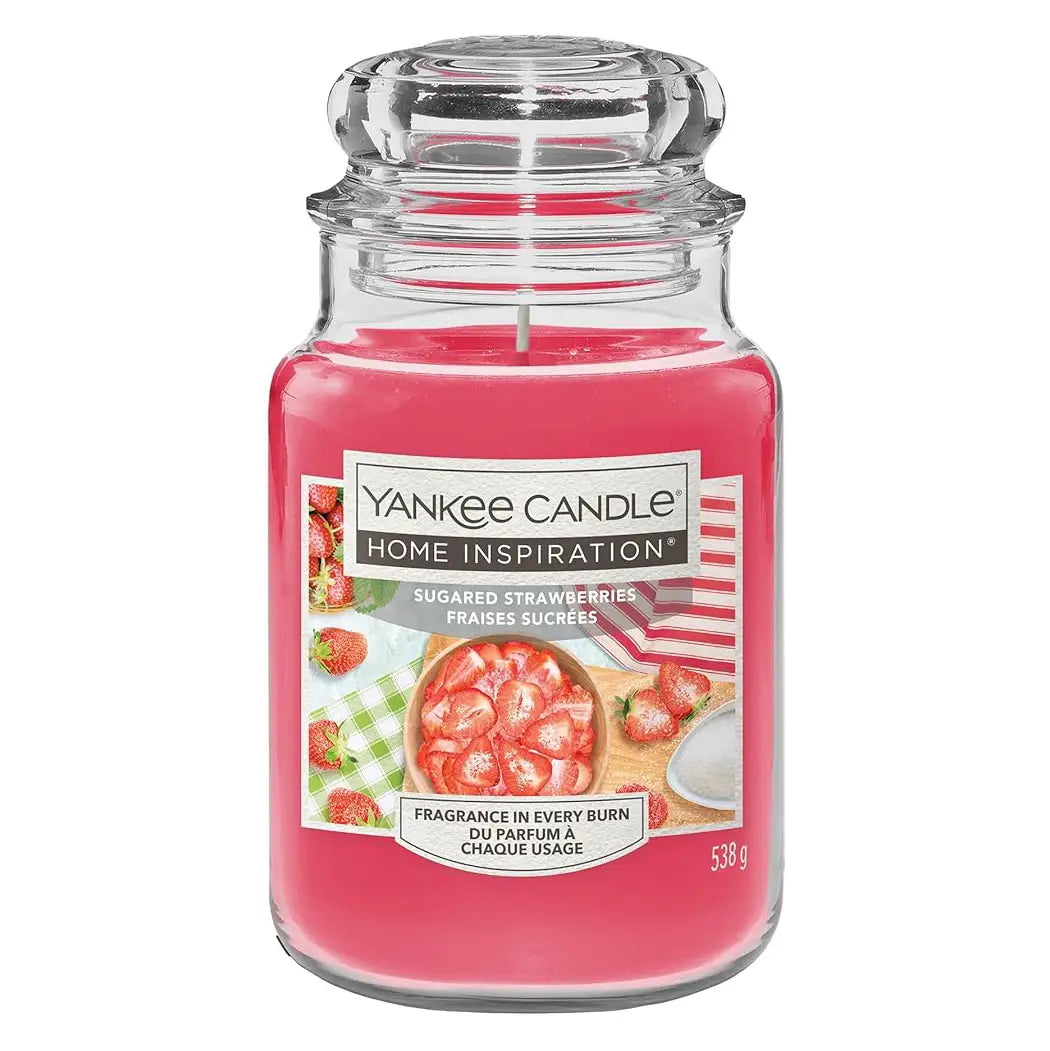 Yankee Candle Home Inspiration Large Sugared Strawberries