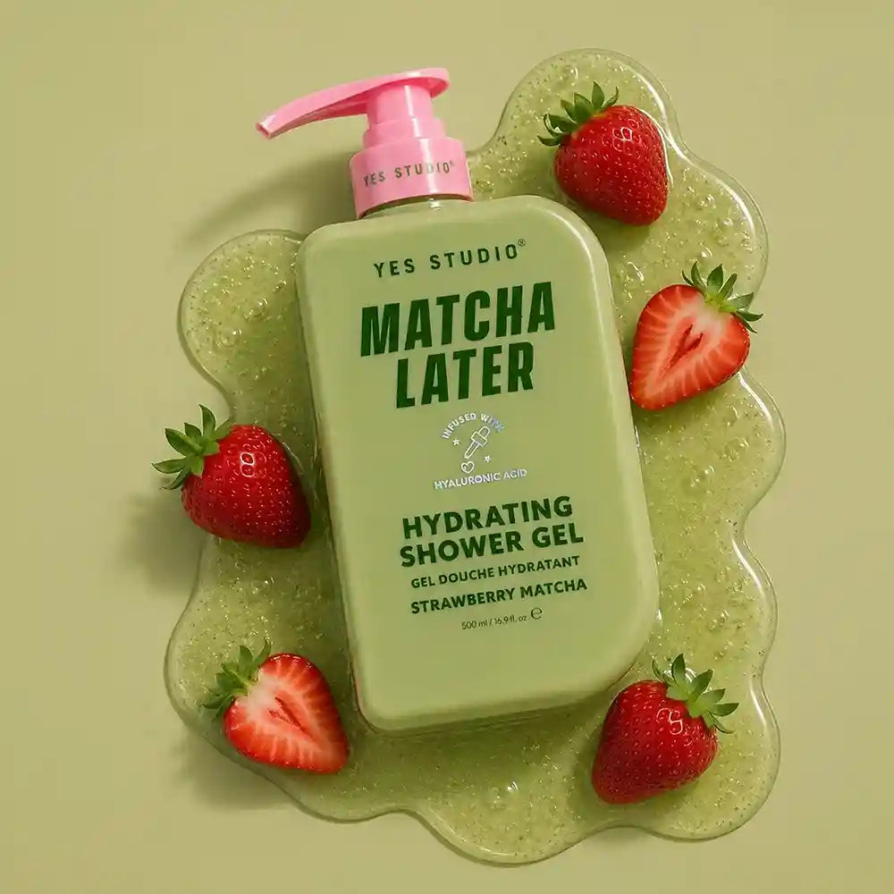 Yes Studio Strawberry Matcha Hydrating Shower Gel 500ml
