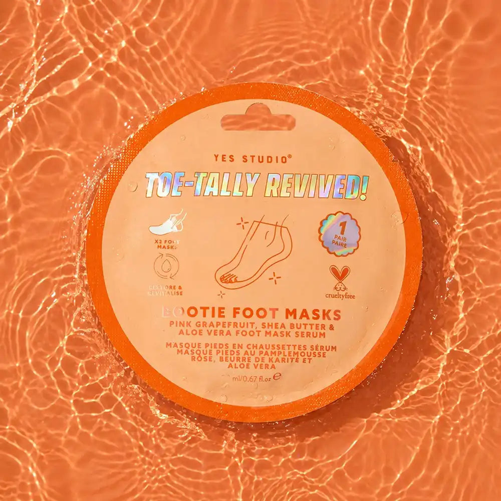 Yes Studio Toe-Tally Revived Bootie Foot Masks 1 pair