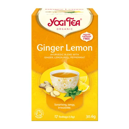 Yogi Tea Organic Ginger Lemon 17 Teabags