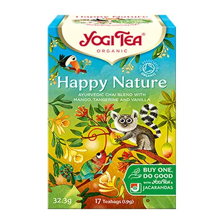 Yogi Tea Organic Happy Nature 17 Teabags 