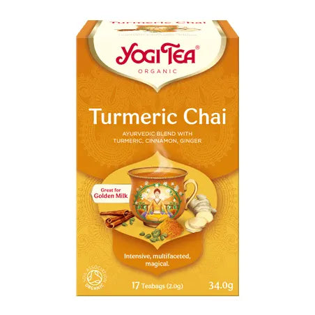 Yogi Tea Organic Turmeric Chai 17 Teabags
