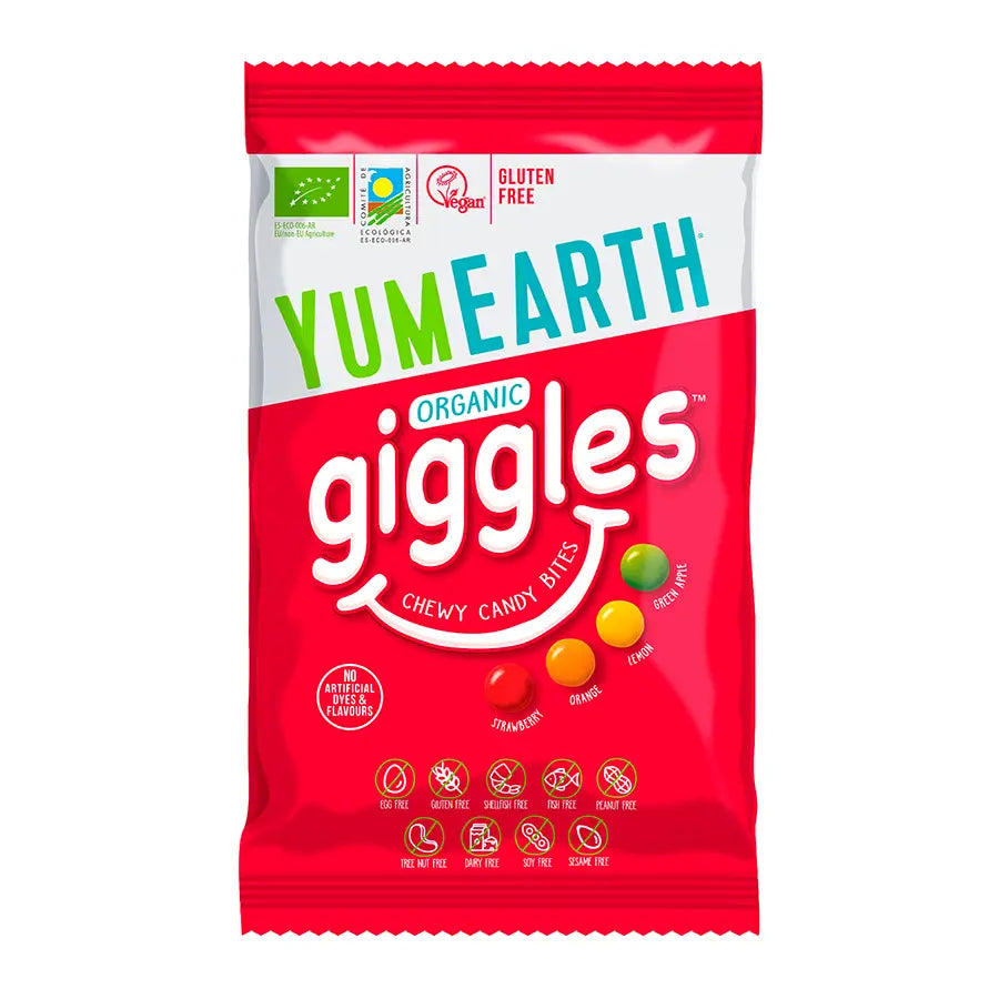 Yumearth Organic Giggles Chewy Candy Bites 40g