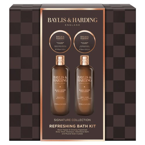 Baylis & Harding Black Pepper-Ginseng Men's Luxury Gift Set