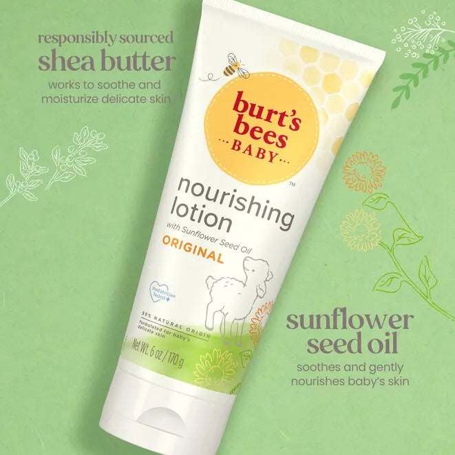 Burt's Bees Baby Bee Nourishing Lotion Original 170g