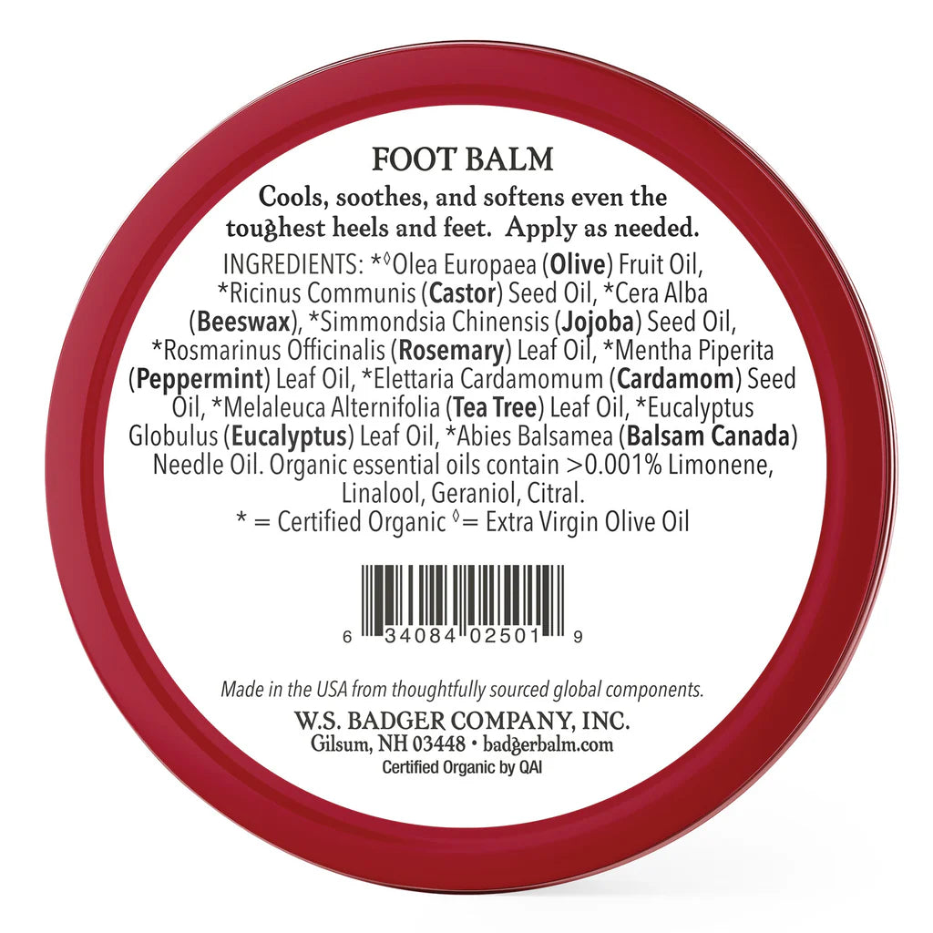 Badger Foot Balm 56g