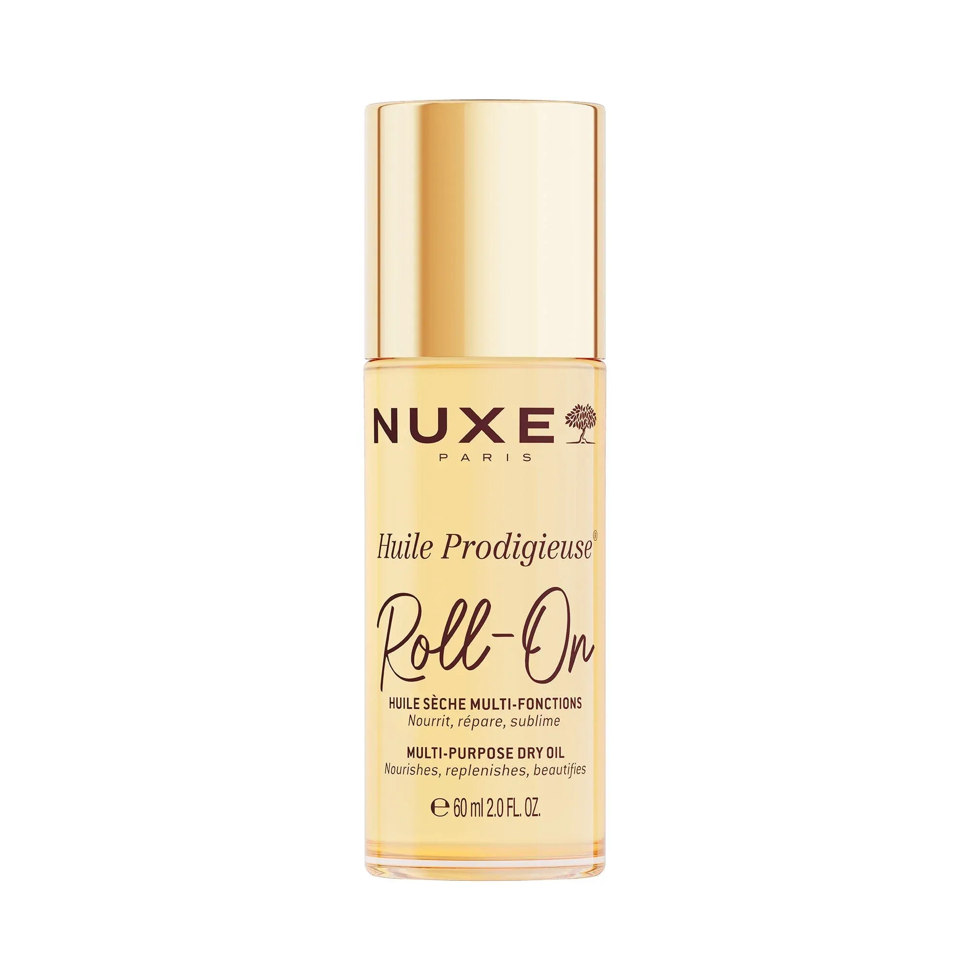 Nuxe Huile Prodigieuse® Roll-On - Multi-purpose dry oil, face, body, hair 60ml