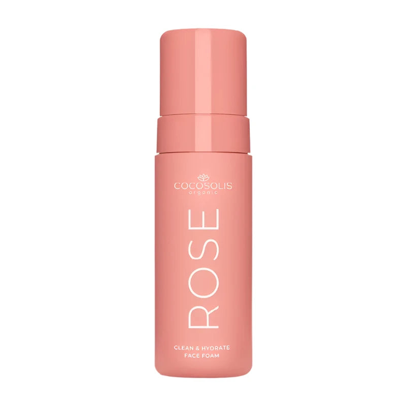 Cocosolis Organic ROSE Clean & Hydrate Face Foam 150ml